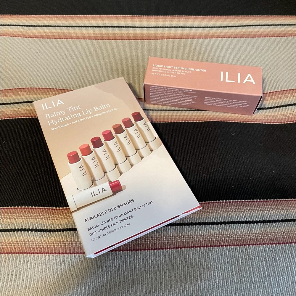 Ilia Astrid Liquid Light Serum Highlighter soft rose gold NIB